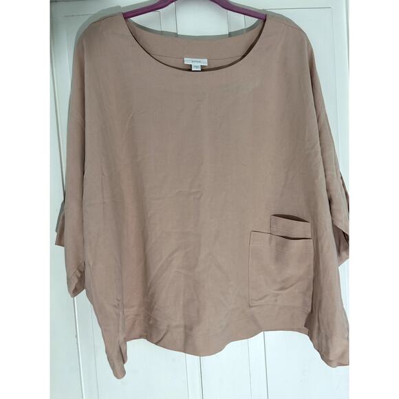 PureJill Peach box shirt - Picture 2 of 4